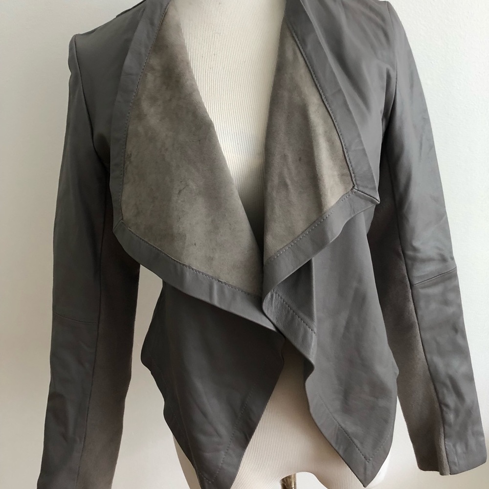 Leather jacket